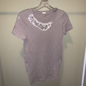 J Crew Gem Stone Top.
